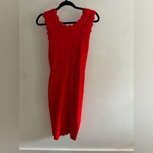ALC deep orange dress